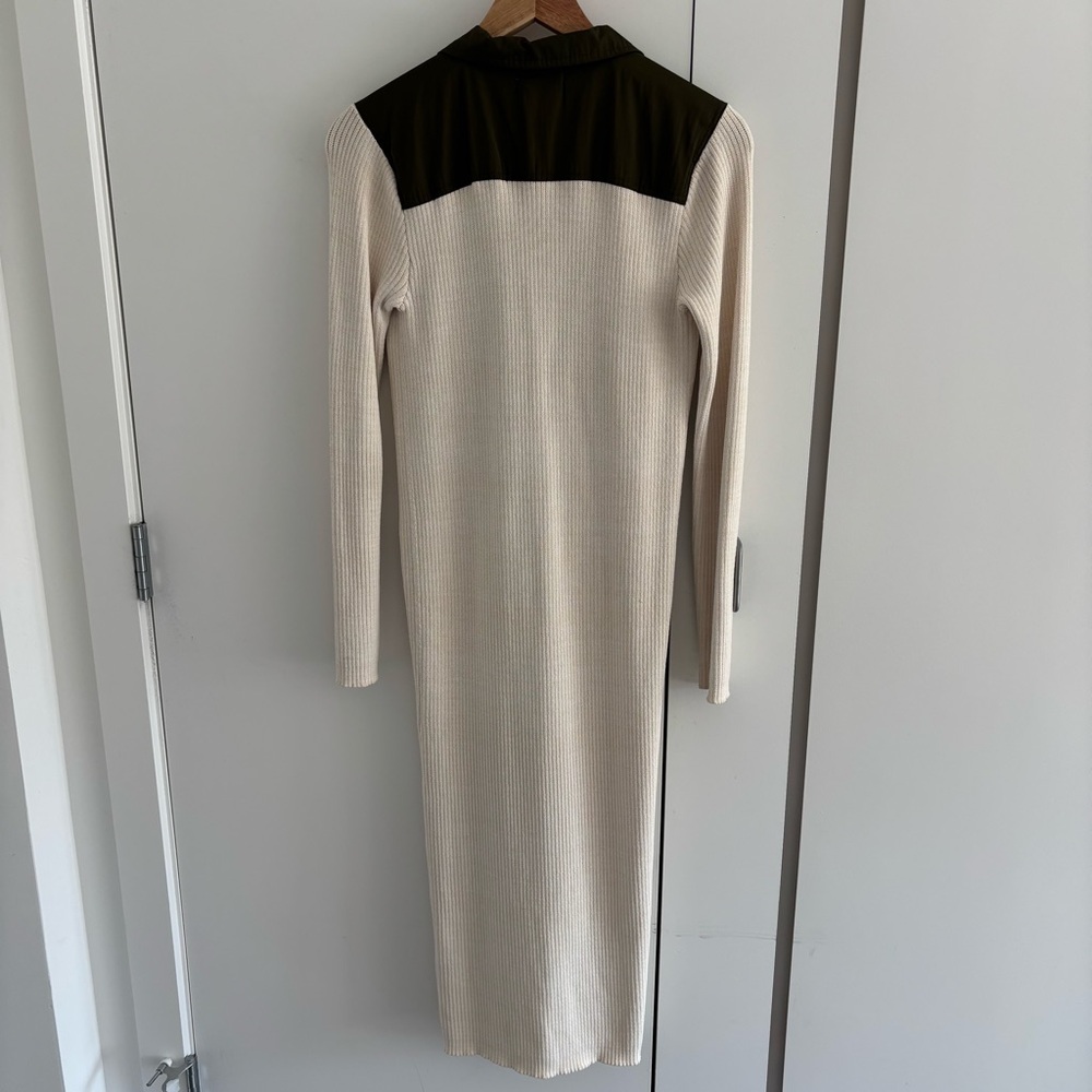 GANNI Ribbed Knit Dress - Picture 2 of 8